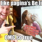 Be Like pagina's
